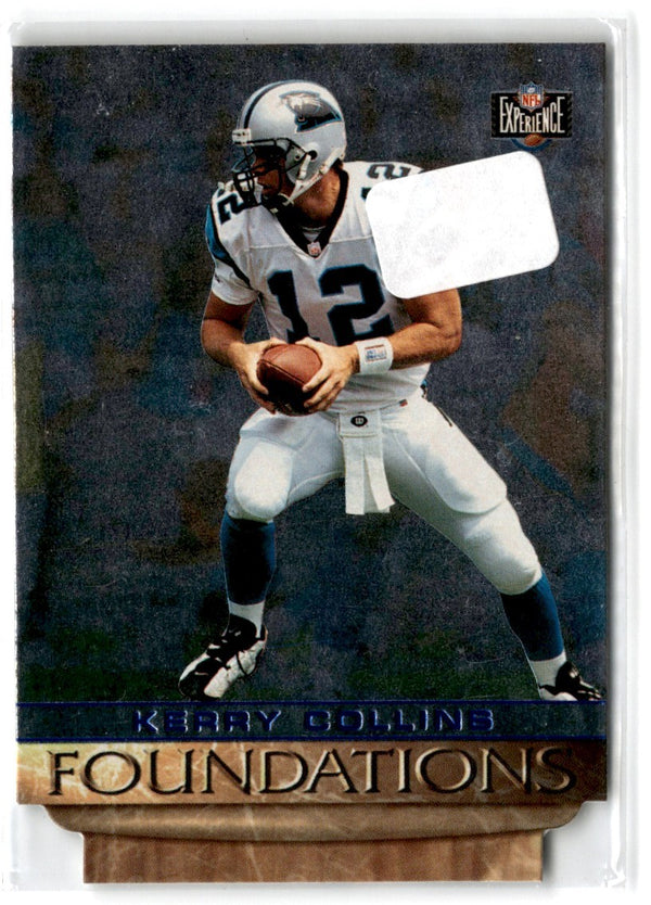 1997 Score Board NFL Experience Foundations Kerry Collins #F18