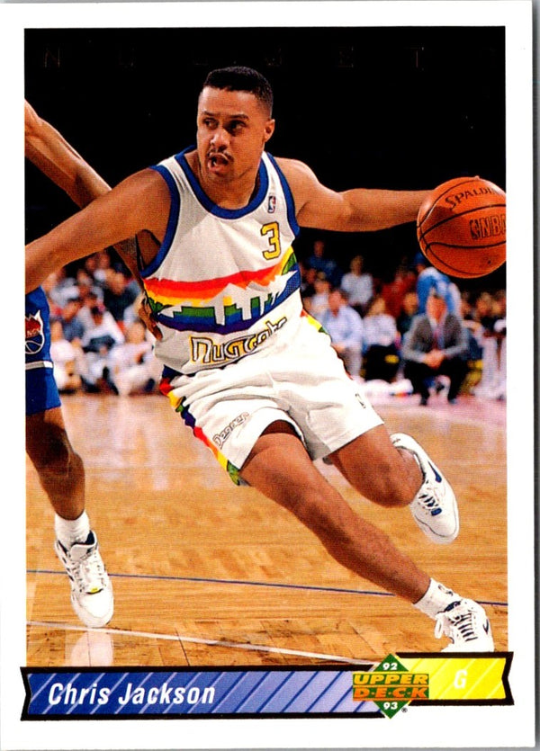 1992 Upper Deck Chris Jackson #117