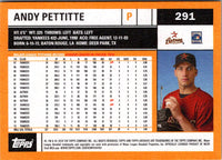 2020 Topps Archives Andy Pettitte #291