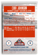 2019 Choice Midwest League All-Stars Cobi Johnson