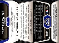 2012 Bowman Platinum Troy Tulowitzki #51