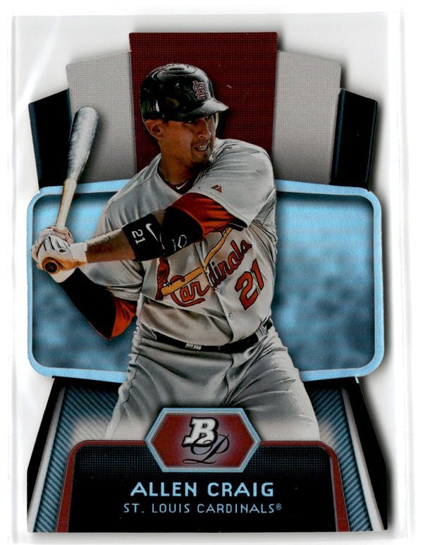 2012 Bowman Platinum Cutting Edge Stars Allen Craig #CES-AC