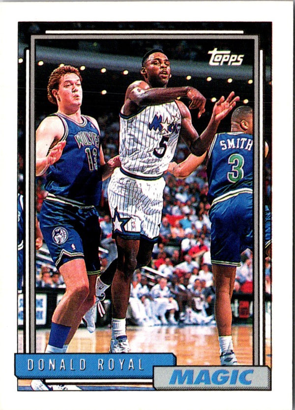 1992 Topps Donald Royal #378