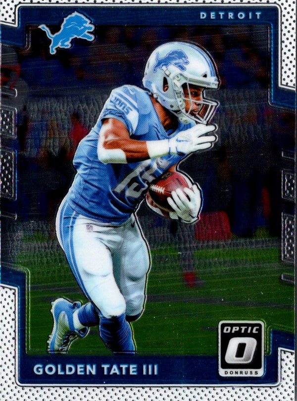 2017 Donruss Optic Golden Tate III #55