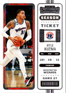 2022 Panini Contenders Season Ticket Kyle Kuzma