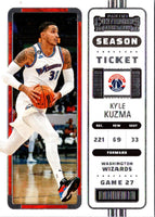 2022 Panini Contenders Season Ticket Kyle Kuzma #68