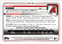 2020 Bowman Chrome Prospects Geraldo Perdomo #BCP-202
