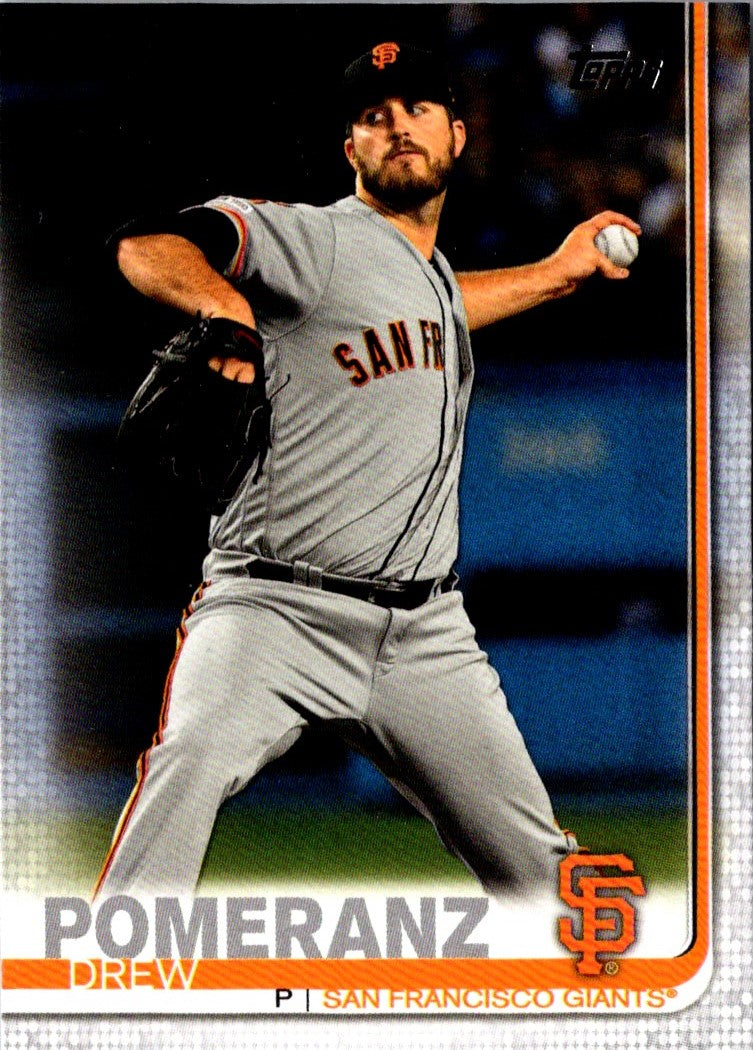 2019 Topps Update Drew Pomeranz