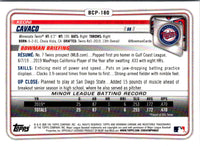 2020 Bowman Chrome Prospects Keoni Cavaco #BCP-180