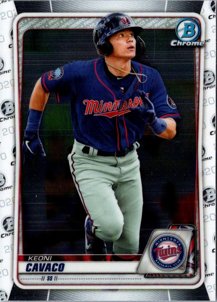 2020 Bowman Chrome Prospects Keoni Cavaco