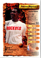 1993 Panini Stickers Hakeem Olajuwon #92