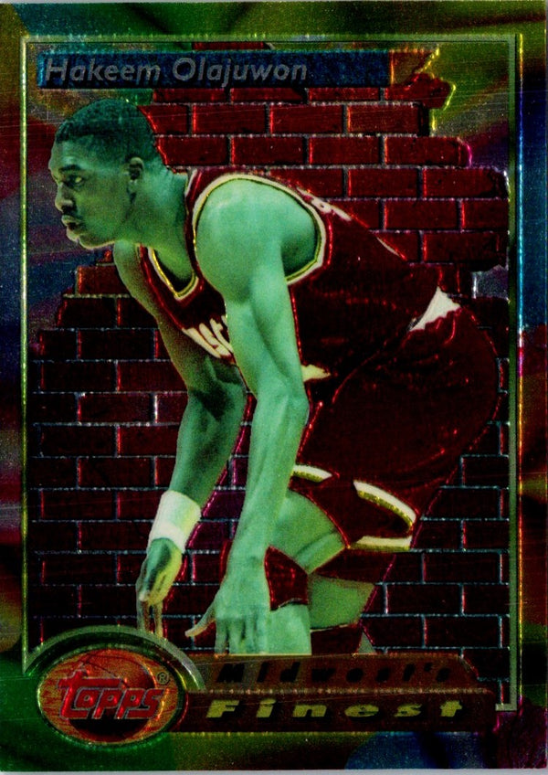 1993 Panini Stickers Hakeem Olajuwon #92