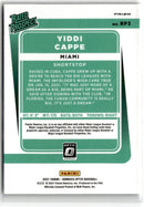 2021 Donruss Optic Rated Prospect Yiddi Cappe