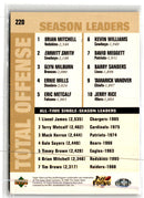 1996 Upper Deck Jason Hanson