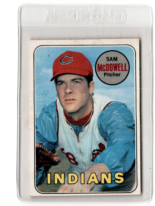 1969 Topps Sam McDowell #220 EX