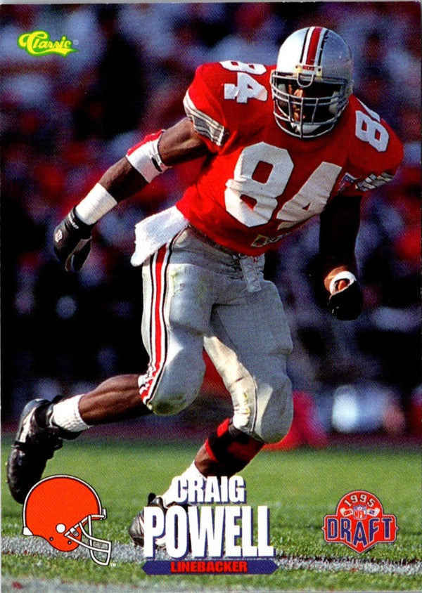 1995 Classic NFL Rookies Craig Powell #30