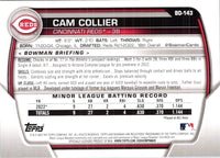 2023 Bowman Draft Cam Collier #BD-143 Rookie