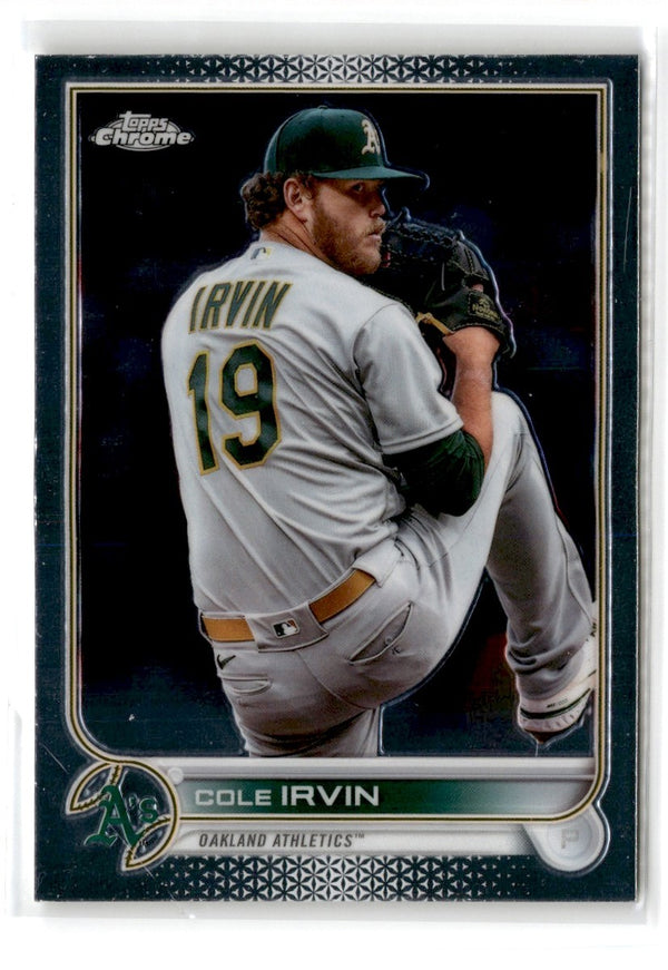 2022 Topps Chrome Update Cole Irvin #USC129