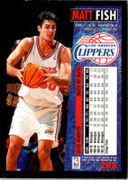 1994 Fleer Matt Fish #298 Rookie