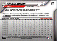 2020 Topps Chrome Update Anthony Rendon #U-1