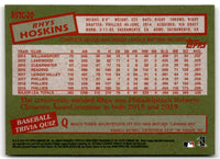 2020 Topps Chrome 1985 Baseball Rhys Hoskins #85TC-20