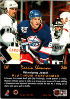 1992 Pro Set Darrin Shannon #218