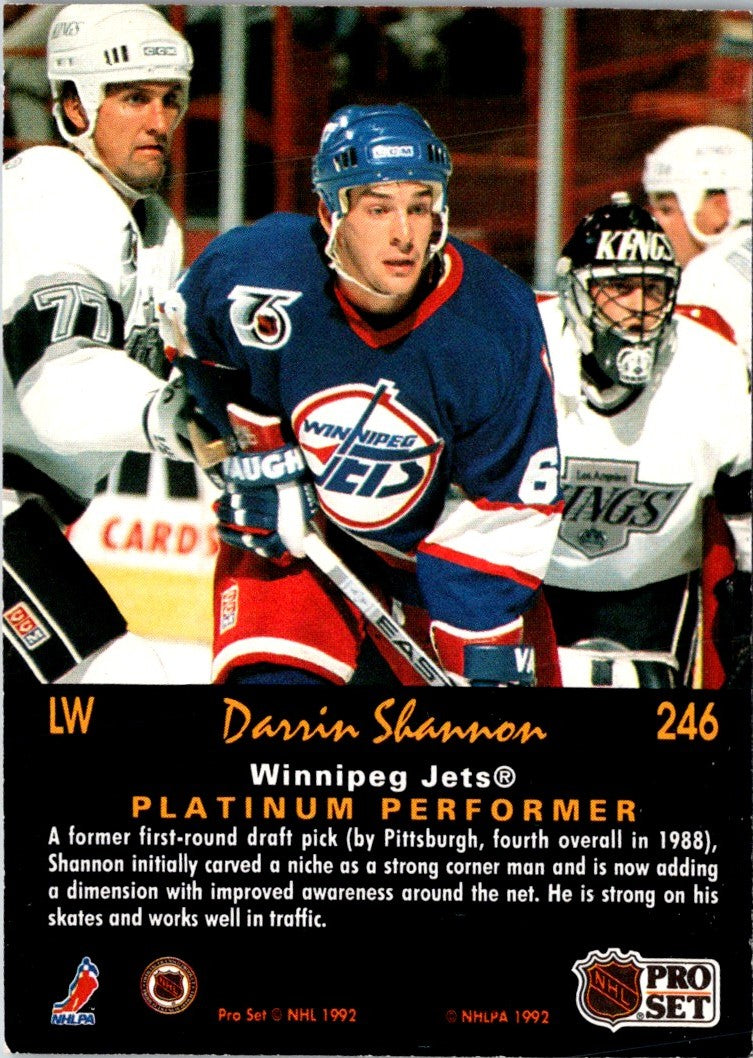 1992 Pro Set Darrin Shannon