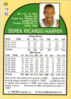 1990 Hoops Derek Harper #86