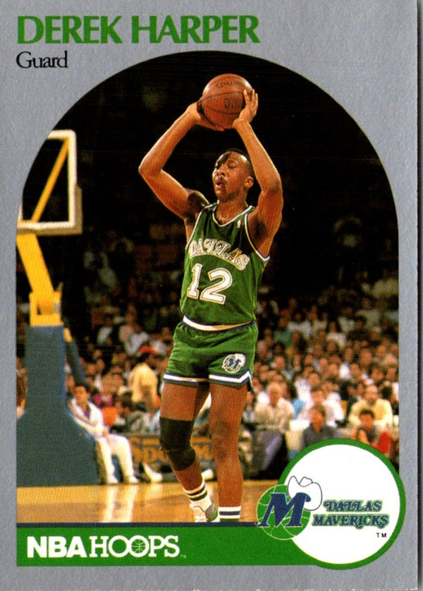 1990 Hoops Derek Harper #86