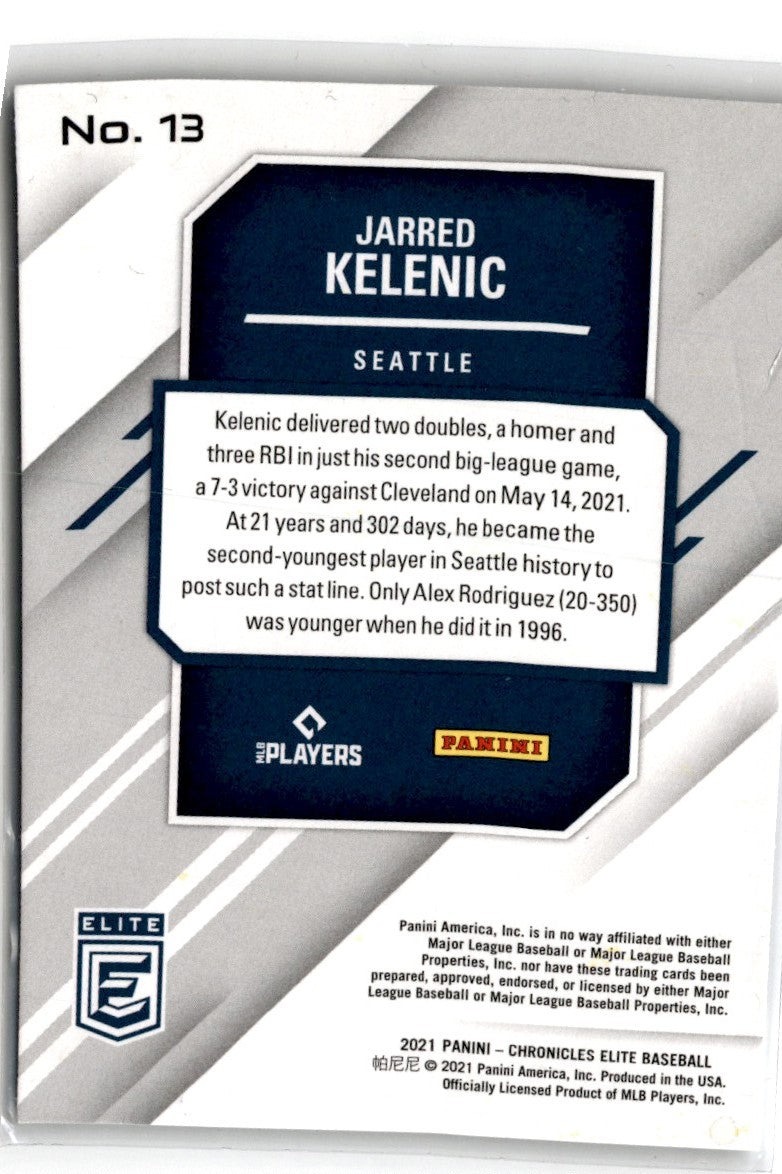 2021 Panini Chronicles Elite Jarred Kelenic