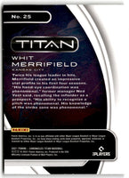 2021 Panini Chronicles Titan Whit Merrifield #25