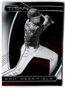 2021 Panini Chronicles Titan Whit Merrifield