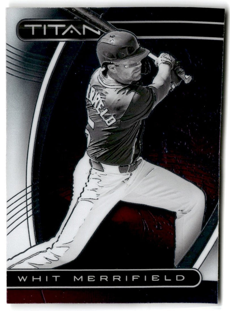 2021 Panini Chronicles Titan Whit Merrifield