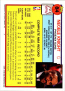 1992 Topps Negele Knight