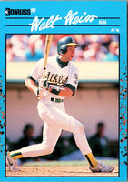 1990 Donruss Best of the AL Walt Weiss #95