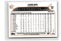 2022 Topps Chrome Jose Siri #204 Rookie