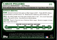 2011 Bowman Chrome Carlos Peguero #213 Rookie