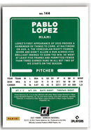 2021 Donruss Holo Red Pablo Lopez