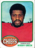 1976 Topps Woody Green #336 Rookie