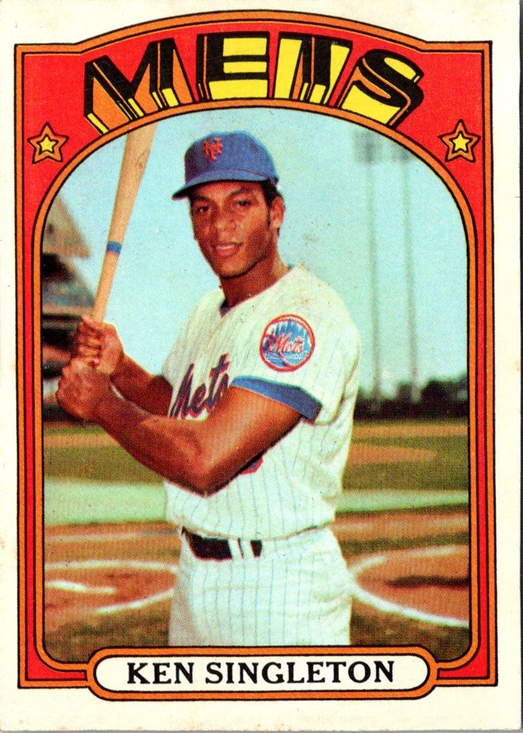 1972 Topps Ken Singleton