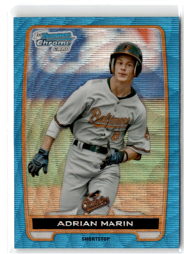 2012 Bowman Draft Picks & Prospects Chrome Adrian Marin #BDPP48