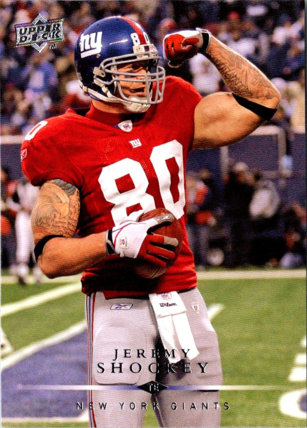 2008 Upper Deck Jeremy Shockey #128