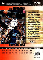 1997 Press Pass Double Threat Tim Thomas #7