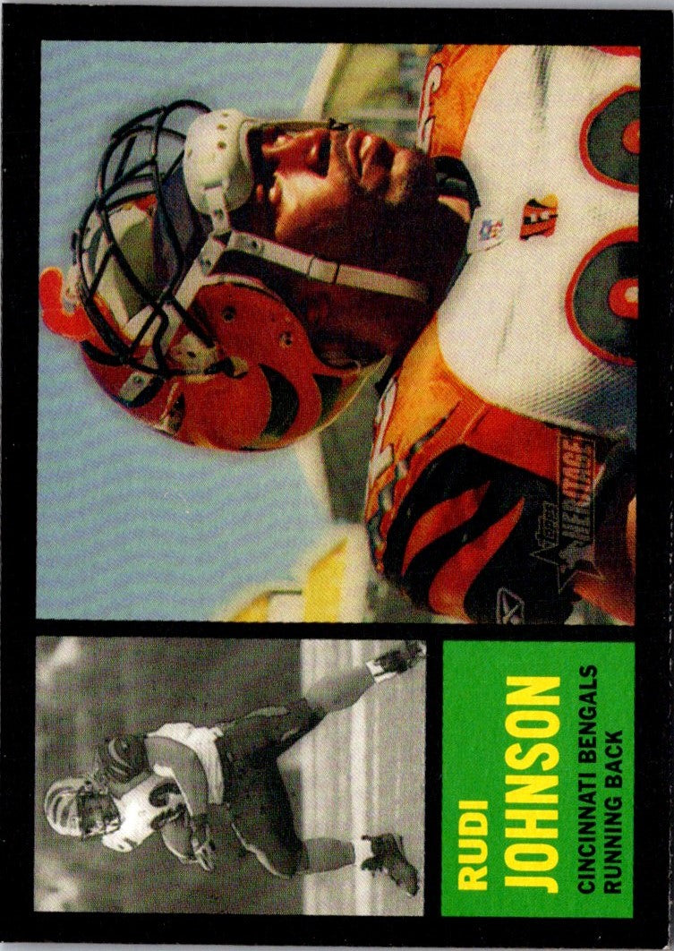 2005 Topps Heritage Rudi Johnson