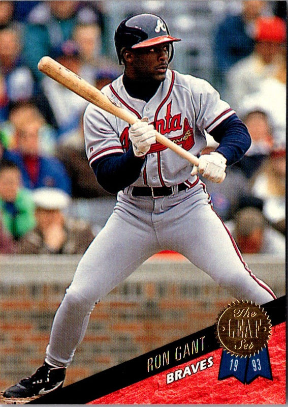 1993 Leaf Ron Gant #225