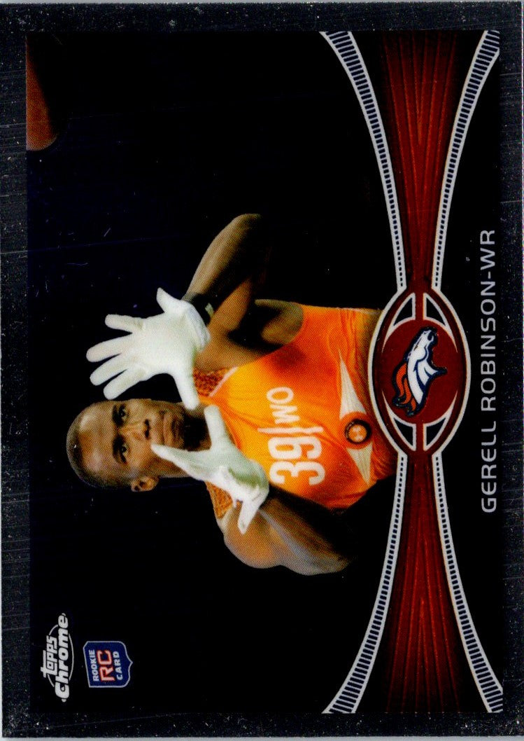 2012 Topps Chrome Gerell Robinson