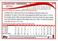 2014 Topps Update Jonathan Herrera #US-187