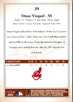 2004 SkyBox Autographics Omar Vizquel #39