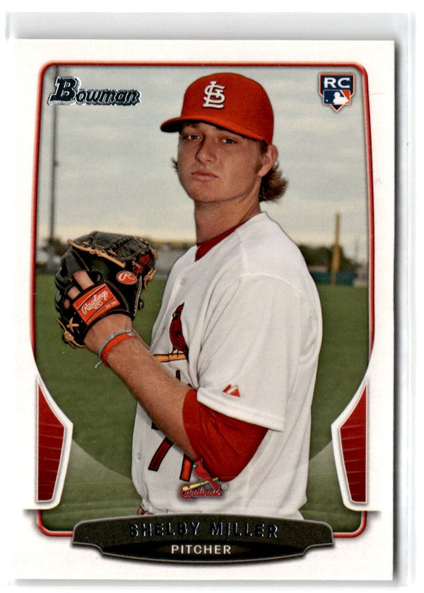 2013 Bowman Draft Picks & Prospects Shelby Miller #32 Rookie