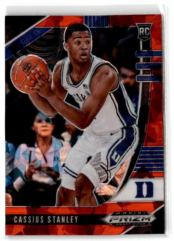 2020 Panini Prizm Draft Picks Collegiate Red Cassius Stanley #28